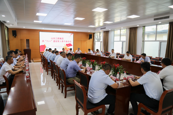 三箭集團(tuán)召開慶?！鞍艘弧苯ㄜ姽?jié)退役軍人骨干座談會